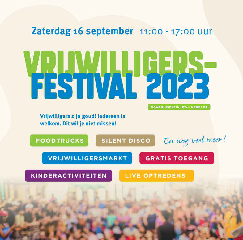Vrijwilligersfestival 16 september